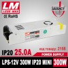 Блок живлення LPS-IP20 MINI 12V/300W/25,0 A Premium гарантія 2 роки (код товару 2158)